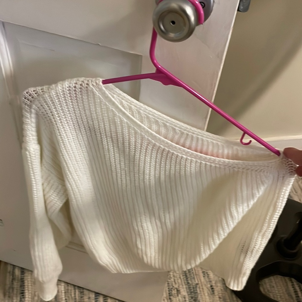 *10 for $20!* SHEIN one shoulder cream sweater